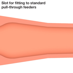 Euro Joe Kalveremmer Speen 100 Mm Peach Teats -Euro Joe shop 260472