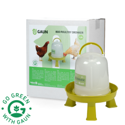 Euro Joe Pluimvee Drinktoren 1,5 L Bio Green Lemon Op Pootjes