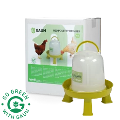 Euro Joe Pluimvee Drinktoren 1,5 L Bio Green Lemon Op Pootjes