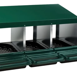 Euro Joe Pluimvee Legnest (3 St.) Met Plastic Vloer