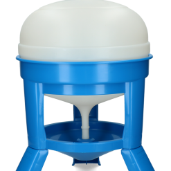 Euro Joe Pluimvee Drinktoren 20 L Blauw Met Sifon Op Pootjes
