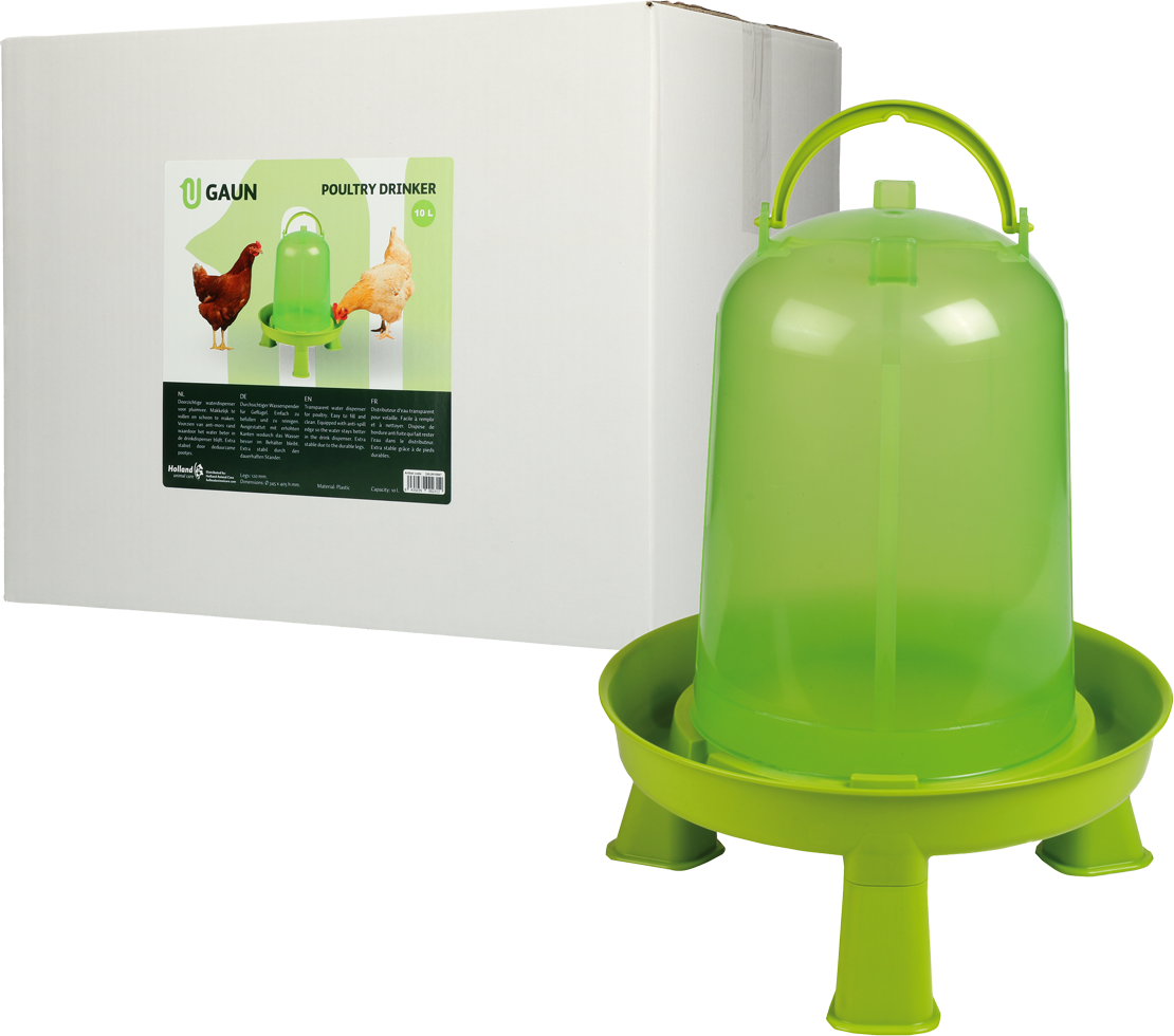 Pluimvee drinktoren 10 l green lemon op pootjes Euro Joe Pluimvee Drinktoren 10 L Green Lemon Op Pootjes -Euro Joe shop 267127
