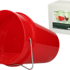 Euro Joe Pluimvee Drinkemmer Kunststof 6 L Red