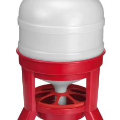 Euro Joe Pluimvee Voertoren 30 L Rood Hopper Op Pootjes