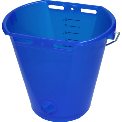 Euro Joe Kalveremmer Blauw Transparant 2-zijdig Plat