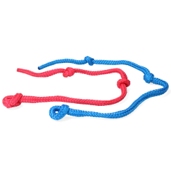 Euro Joe Veeverlostouw Multilon Blauw/rood