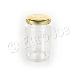 Euro Joe 370 Ml Twist-off Round Clear Glass Jar