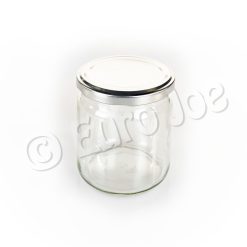 Euro Joe 380 Ml Twist-off Round Clear Glass Jar