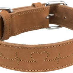Euro Joe Rustic Fatleather Collar Heartbeat -Euro Joe shop PHO PRO CLIP 19015 19016 2