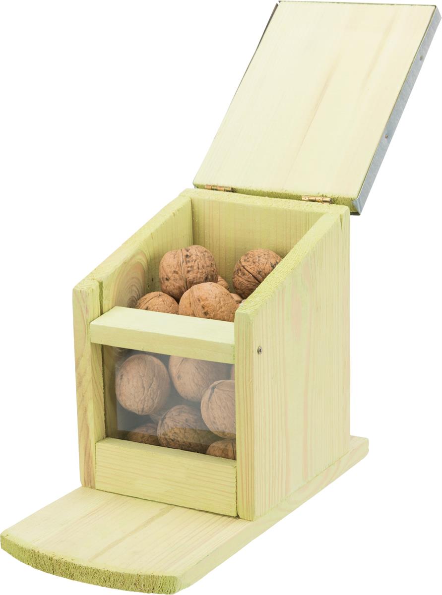 Feeding station for squirrels, pine wood/metal Euro Joe Feeding Station For Squirrels, Pine Wood/metal -Euro Joe shop PHO PRO DET CLIP 59607 3