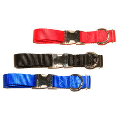 Euro Joe Nylon Collar With Click Closure
